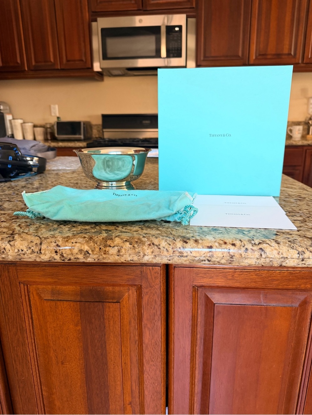 TIFFANY & CO. Handcrafted Pewter Bowl Award CNA